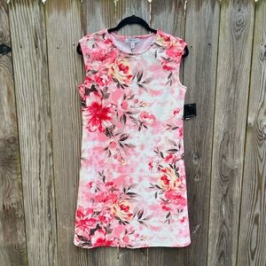 NWT NINE WEST Floral Shift Dress size 6
